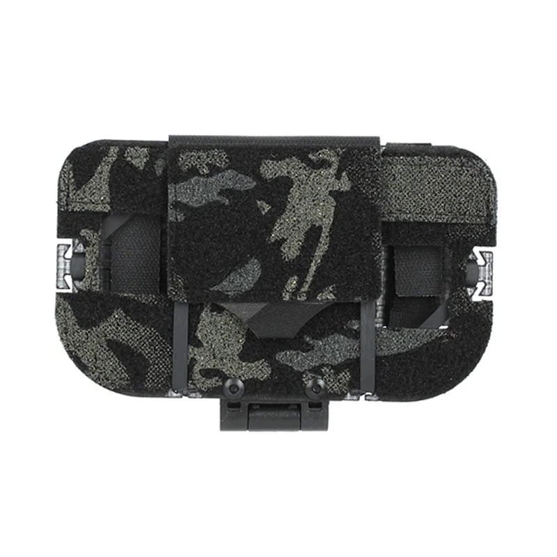 Bolsa Molle táctica frontal con soporte para móvil