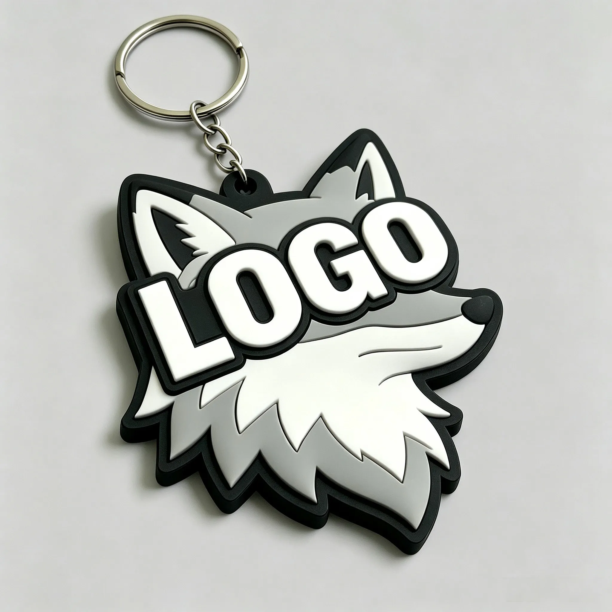 Llavero PVC personalizable con logo corporativo – Regalo promocional empresas - imagen 4
