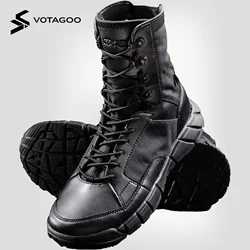 YEVHEV Botas tácticas hombre coyote ligeras de combate para senderismo