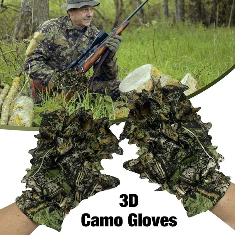 Vista frontal del patrón de camuflaje biónico 3D