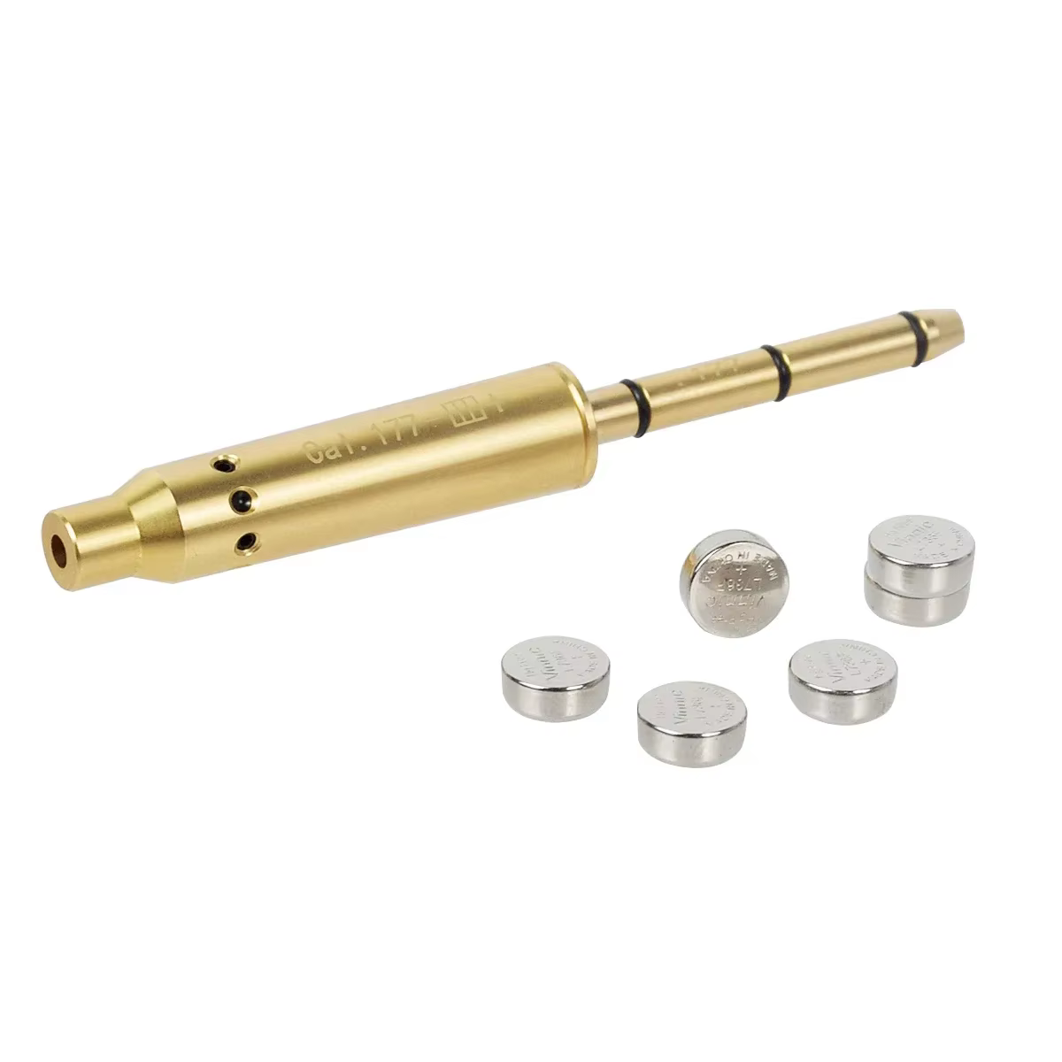 Esqueleto táctico punto rojo láser compatible calibres 9mm .223 12GA - imagen 2