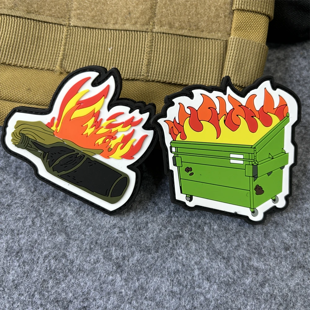 Parche Dumpster Fire PVC