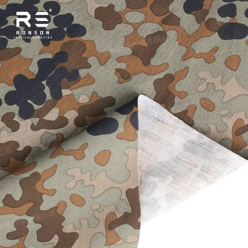 Tela táctica ripstop camuflaje desierto Xizang NYCO