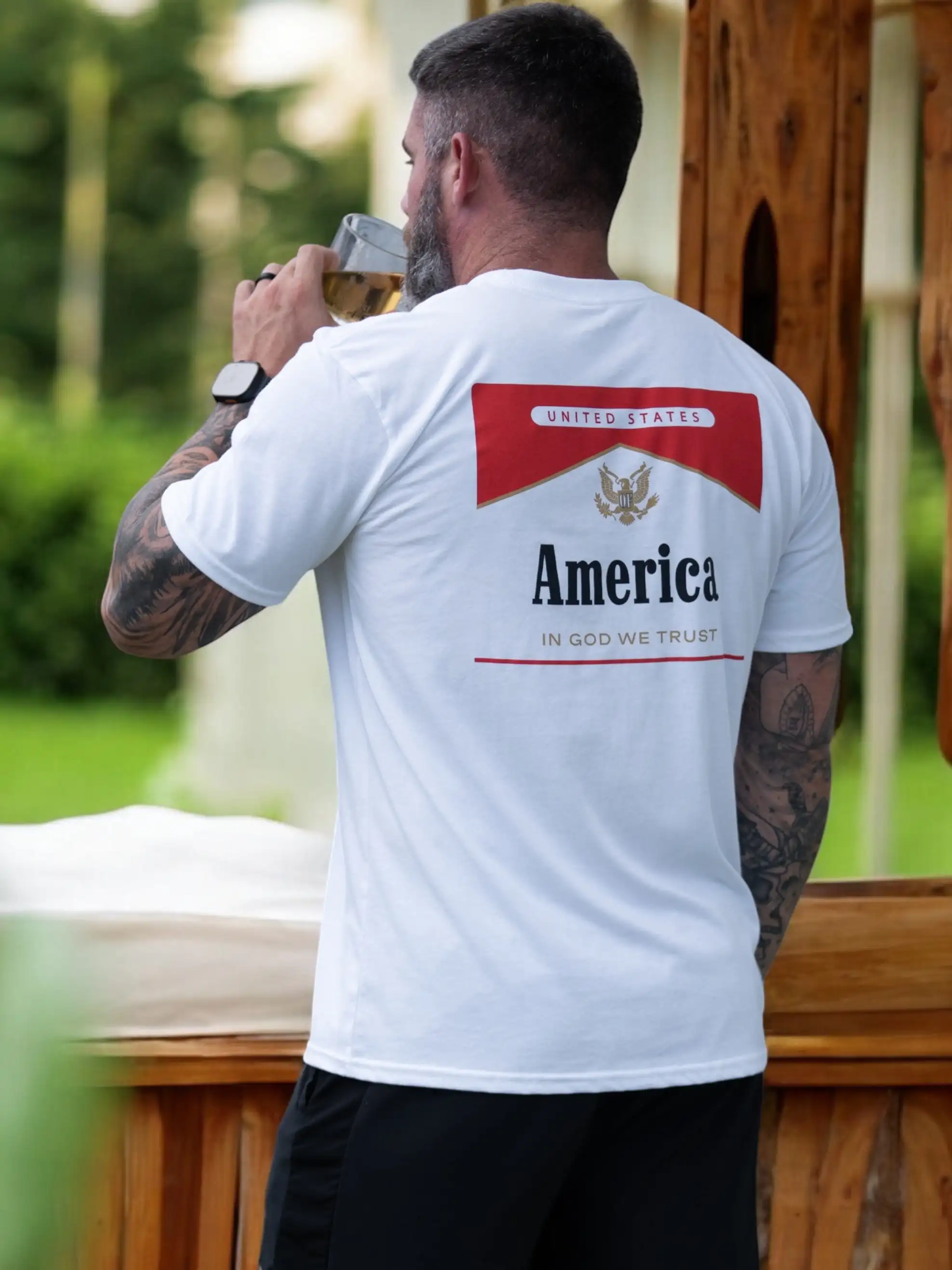 Camiseta táctica God We Trust Patriot Alliance unisex lujo