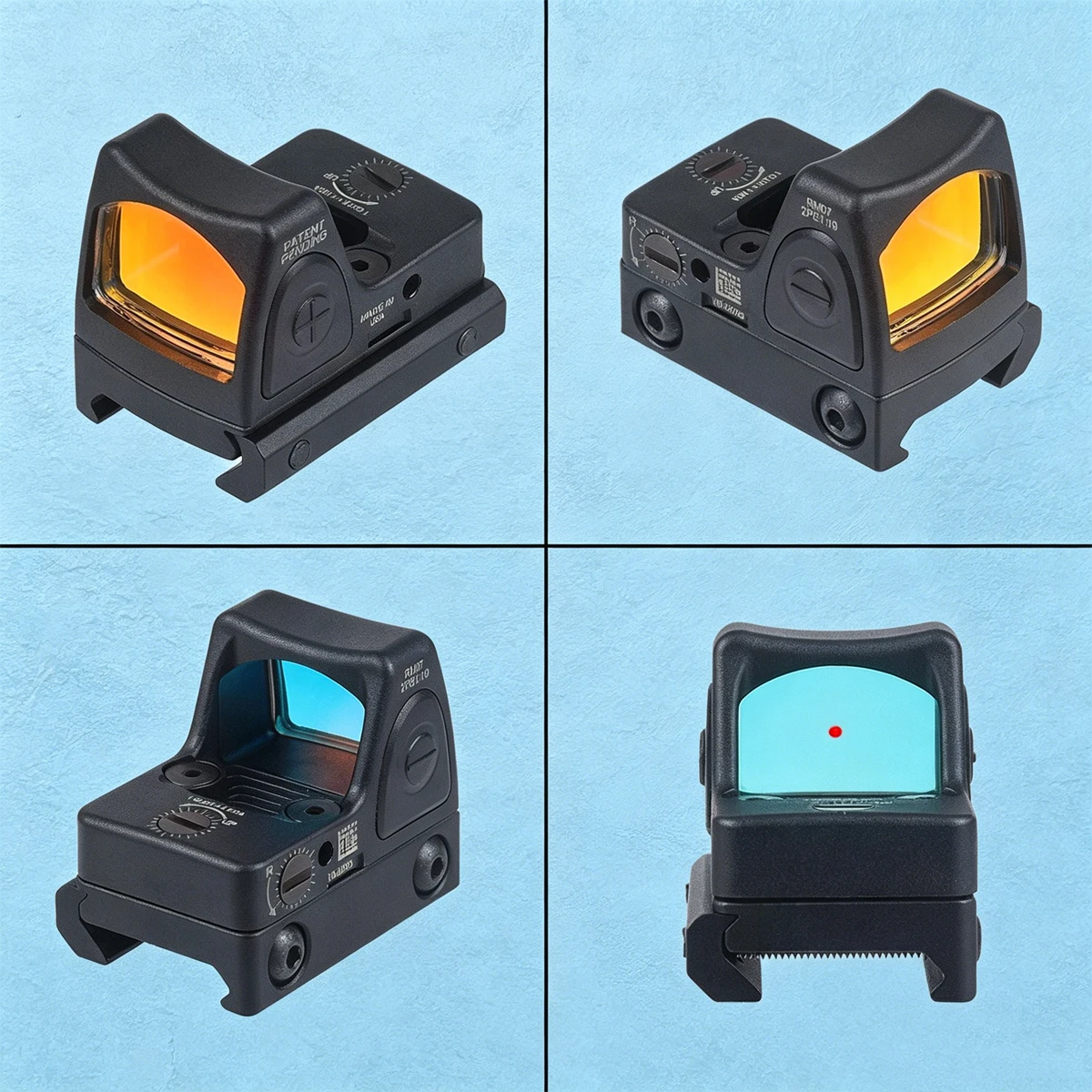 SR RM-HD: mira réflex de punto rojo para Glock y carril de 20 mm - imagen 2