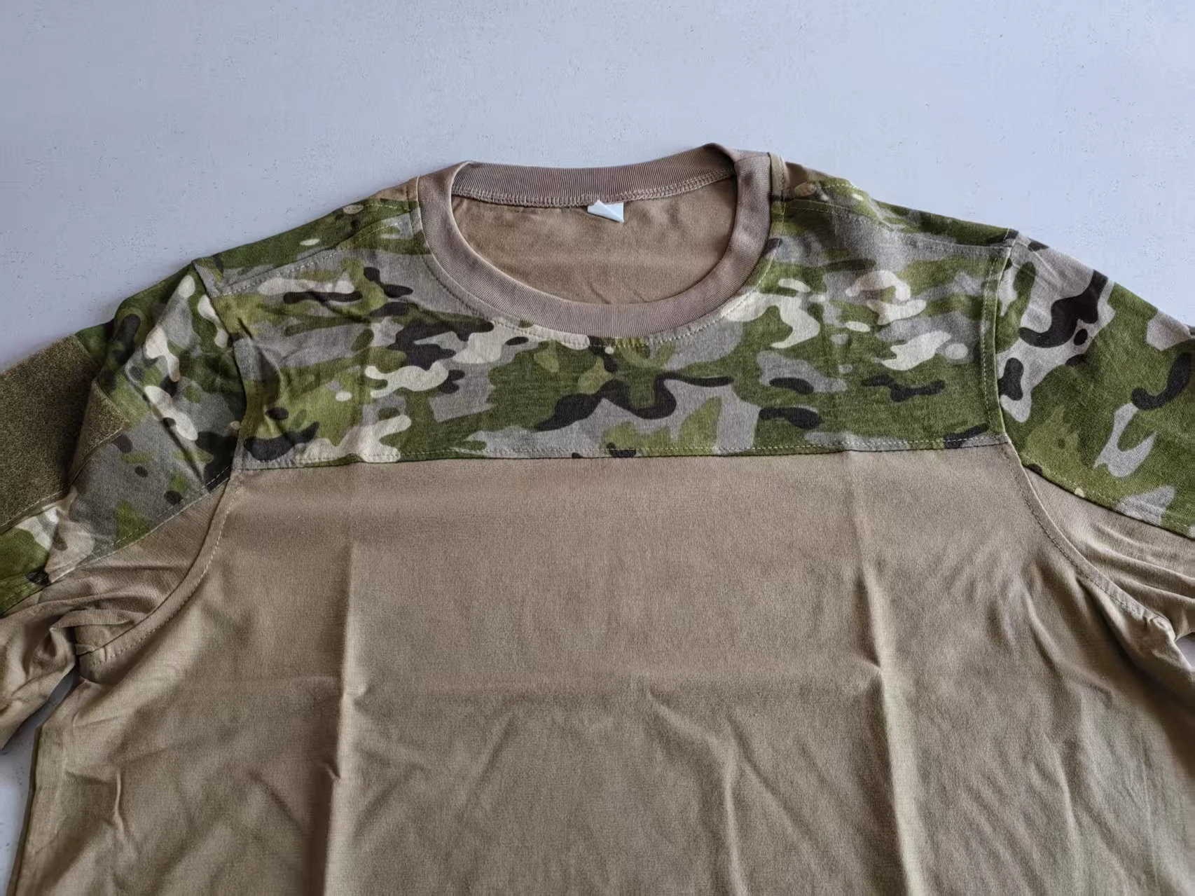 Camiseta táctica secado rápido camuflaje retales – manga corta - imagen 4