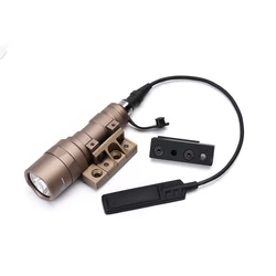 Linterna táctica SureFire M600 con soporte offset y rieles múltiples