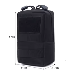 Riñonera táctica médica EDC MOLLE para chaleco combate