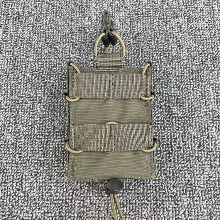 Bolsa táctica Molle individual para cargadores 5.56 y 7.62