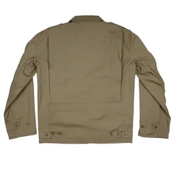 Chaqueta táctica M41 vintage algodón Segunda Guerra para hombre