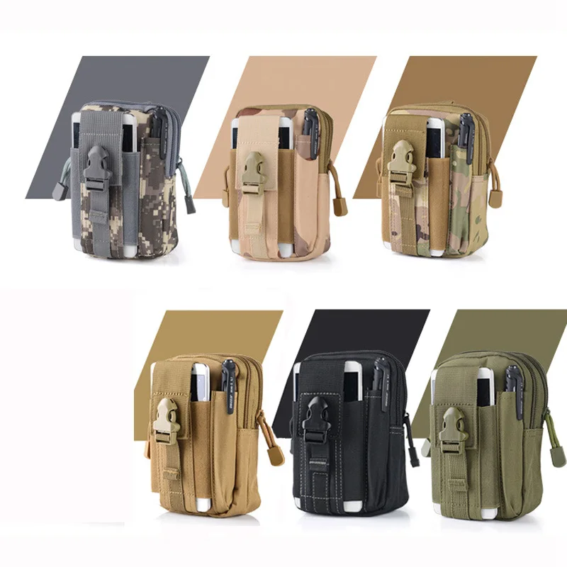 Riñonera táctica impermeable Oxford para caza, camping y montañismo - imagen 5
