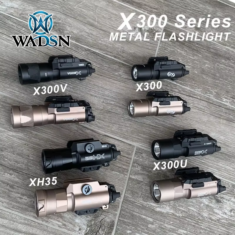 WADSN linterna táctica X300 Ultra Surefire con doble interruptor