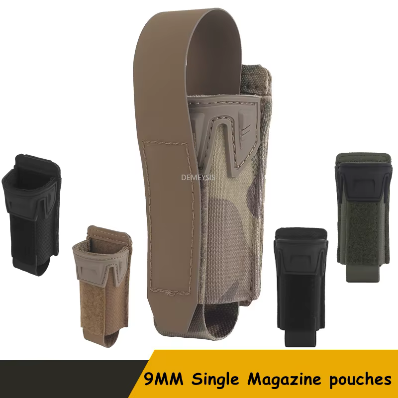 Portarevistas MOLLE Airsoft – Revista 9mm táctica combate - imagen 2