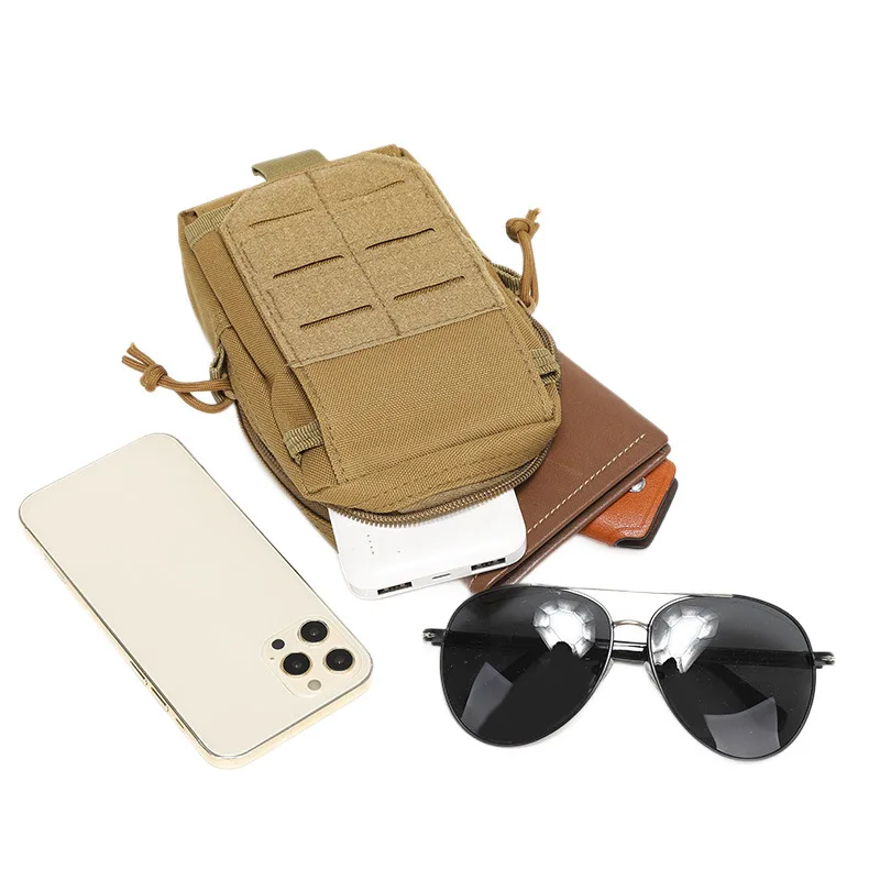 Funda táctica MOLLE para teléfono EDC con sujeción a cinturón - imagen 3