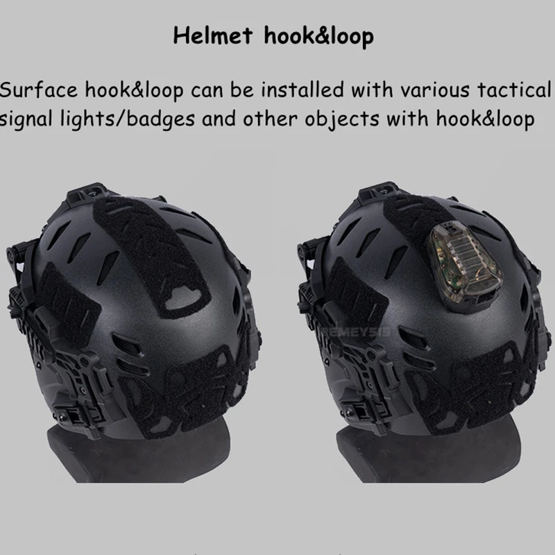 Casco táctico con gafas protectoras y protector bucal para airsoft - imagen 3