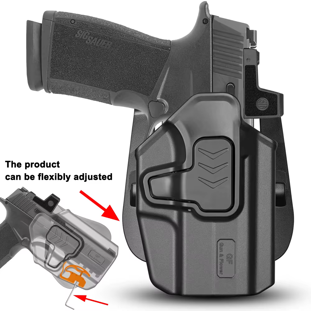 Funda OWB para Sig P365 X-Macro retención Nivel II óptica 360° derecha - imagen 2