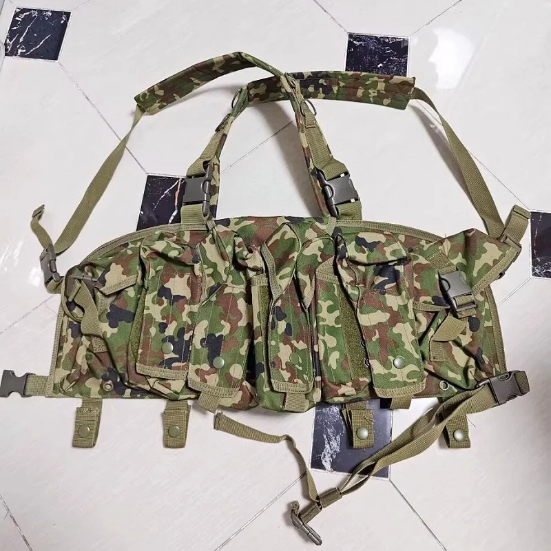 Pechera táctica entrenamiento exterior patrón manchas estilo japonés