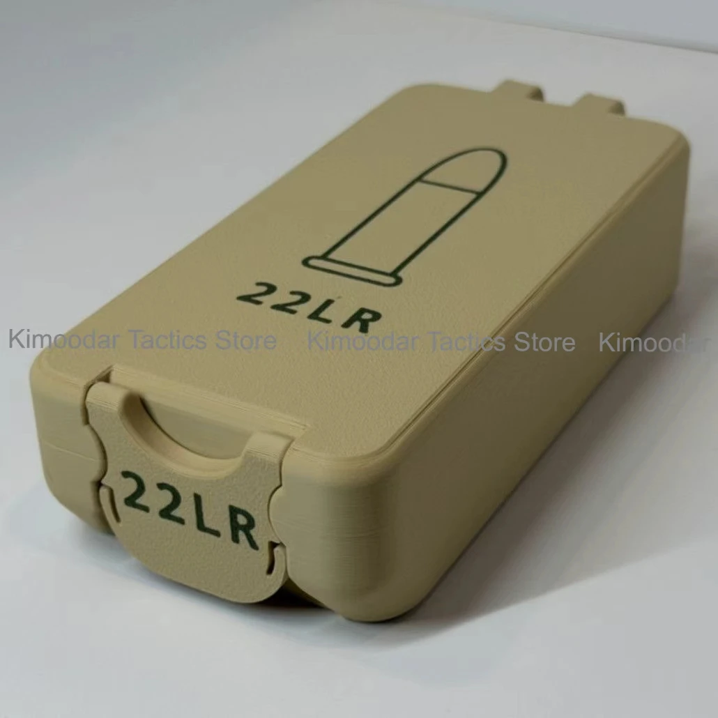 Caja balas 22LR impresión 3D para almacenamiento de escritorio - imagen 5