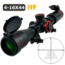 Visor 4-16x44 FFP táctico con retícula para airsoft y caza