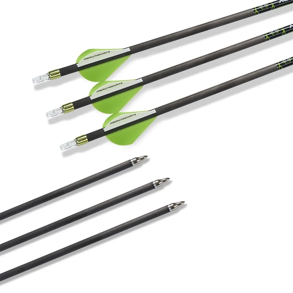 Flechas de carbono para arco recurvo y compuesto, espina fina - imagen 5
