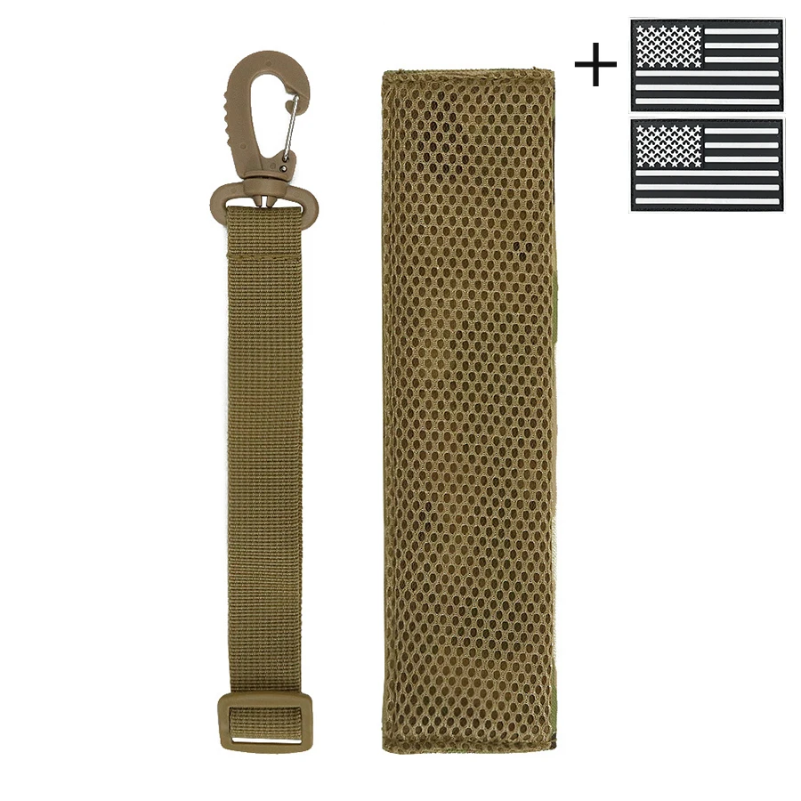 Funda de nylon para auriculares con velcro exterior al aire libre