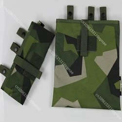 Bolsa táctica plegable impermeable camuflaje Sueco M90