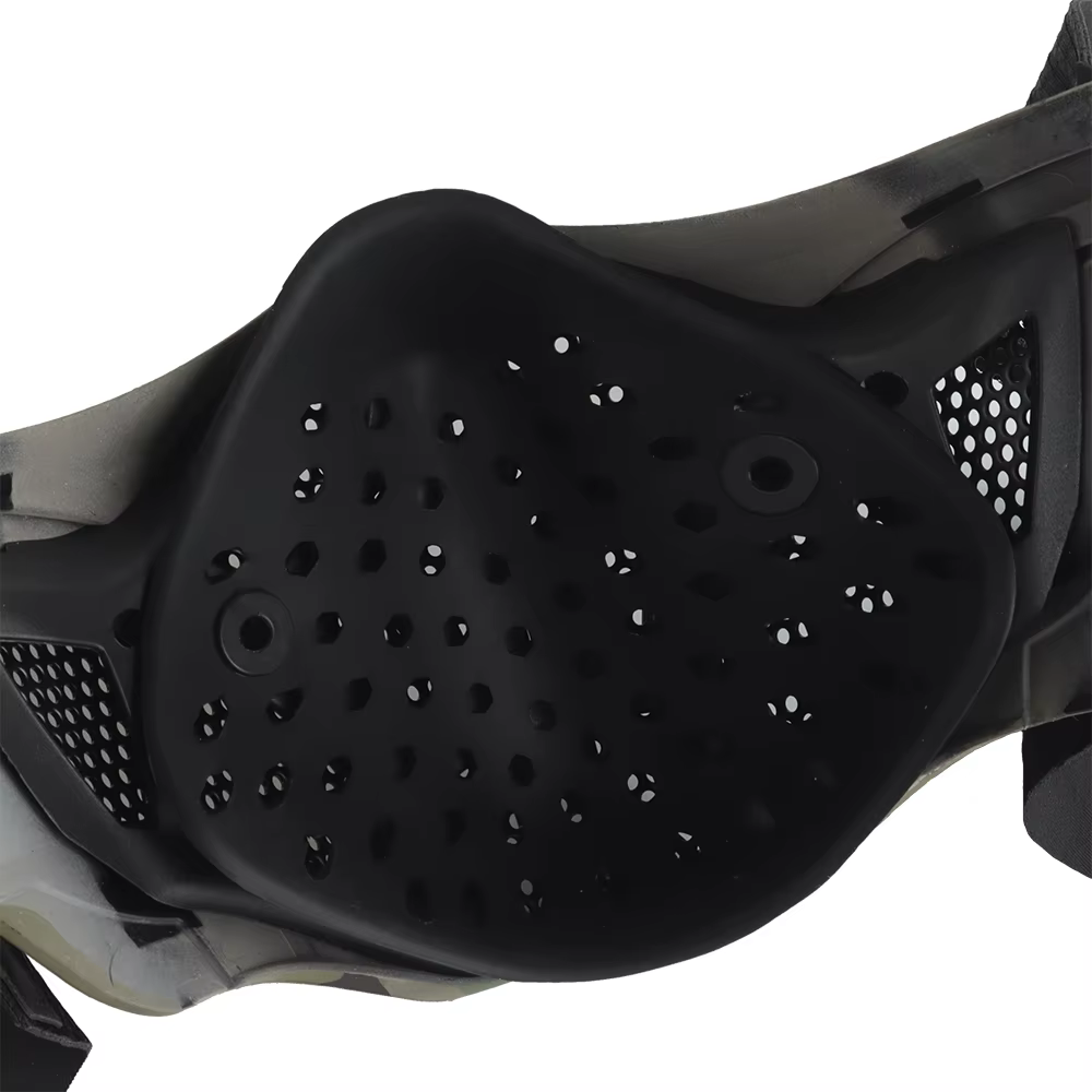 Máscara escorpión silicona transpirable para airsoft paintball