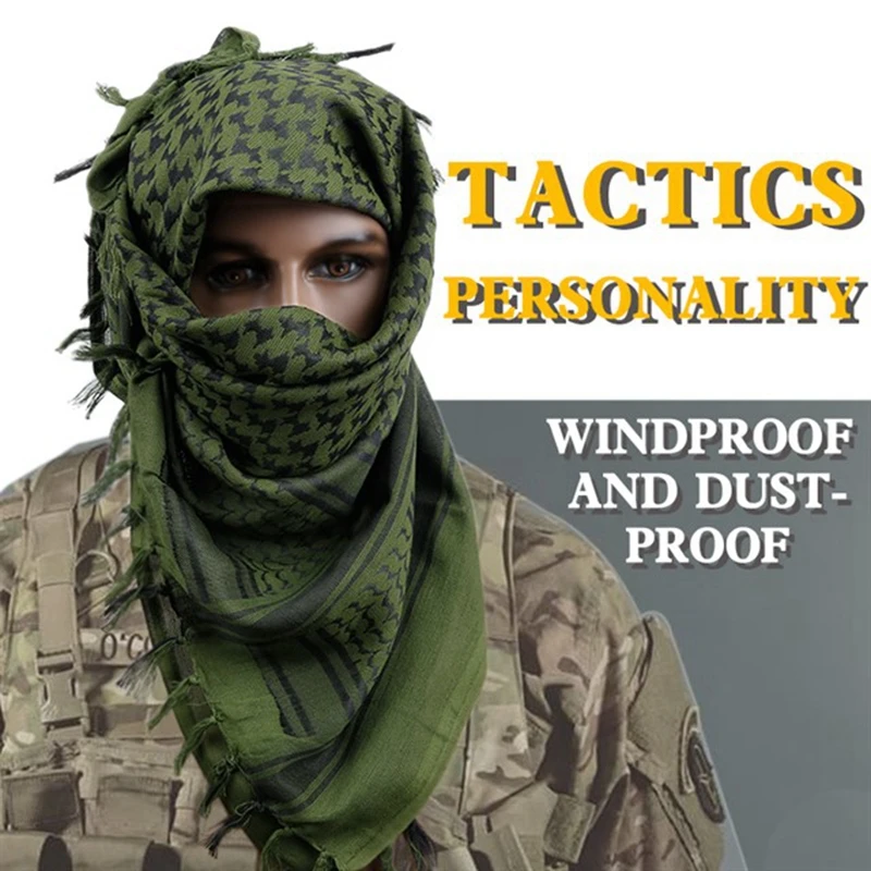 Diferentes formas de llevar la bufanda Shemagh