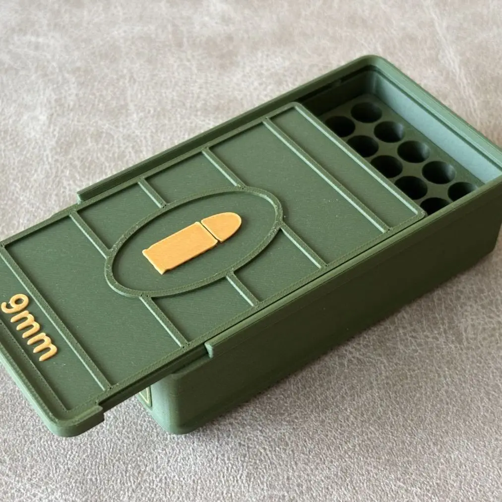 Caja para munición con tapa deslizante acabado resistente - imagen 3