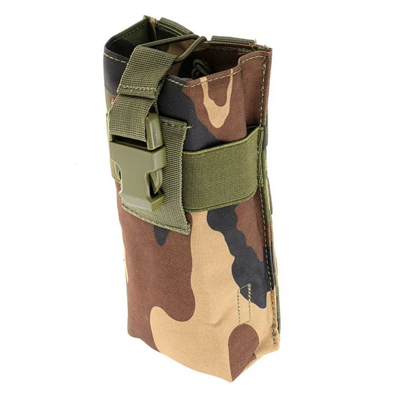 Porta cantimplora táctica MOLLE con funda para radio y walkie - imagen 5