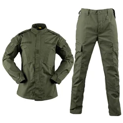 Uniforme táctico woodland para airsoft: chaqueta y pantalón