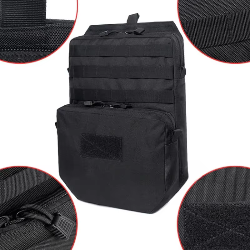 Bolsa de agua táctica JPC – Chaleco y mochila outdoor para acampar y ciclismo - imagen 5