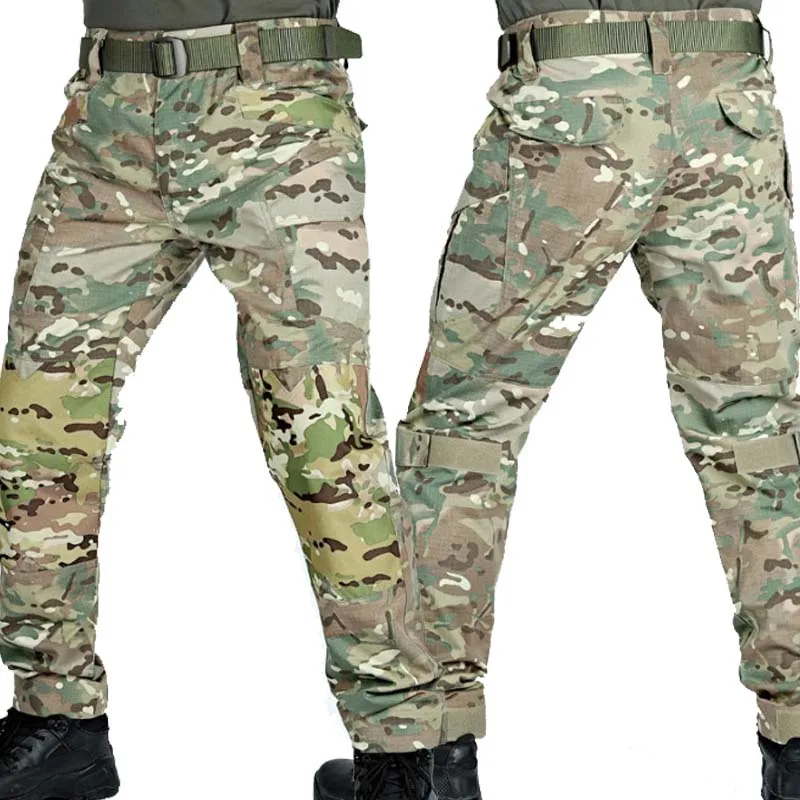 Pantalones tácticos impermeables multibolsillo transpirables outdoor - imagen 3