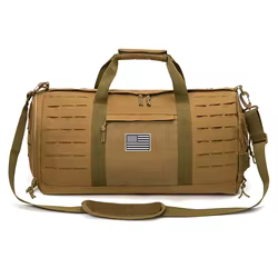 Bolsa táctica lona con compartimento para calzado – Gimnasio y viaje