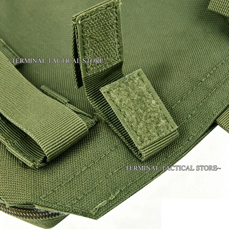 Mochila táctica MOLLE con bolsa de hidratación y nailon expandible - imagen 5