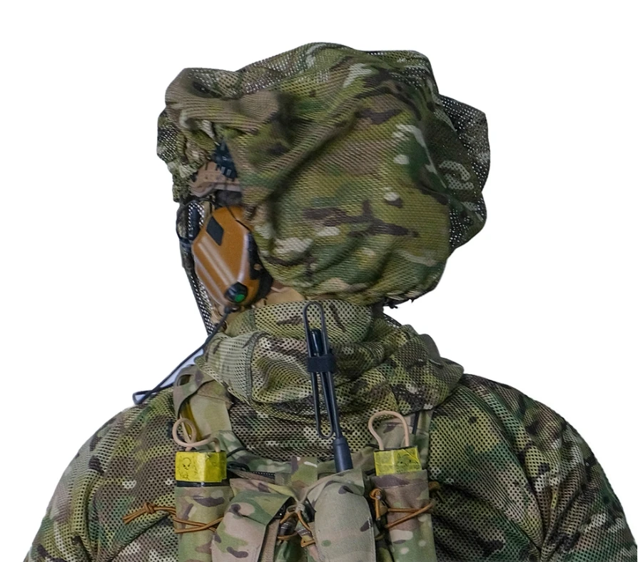 Visera táctica camuflaje baja visibilidad antirreflectante para casco - imagen 2