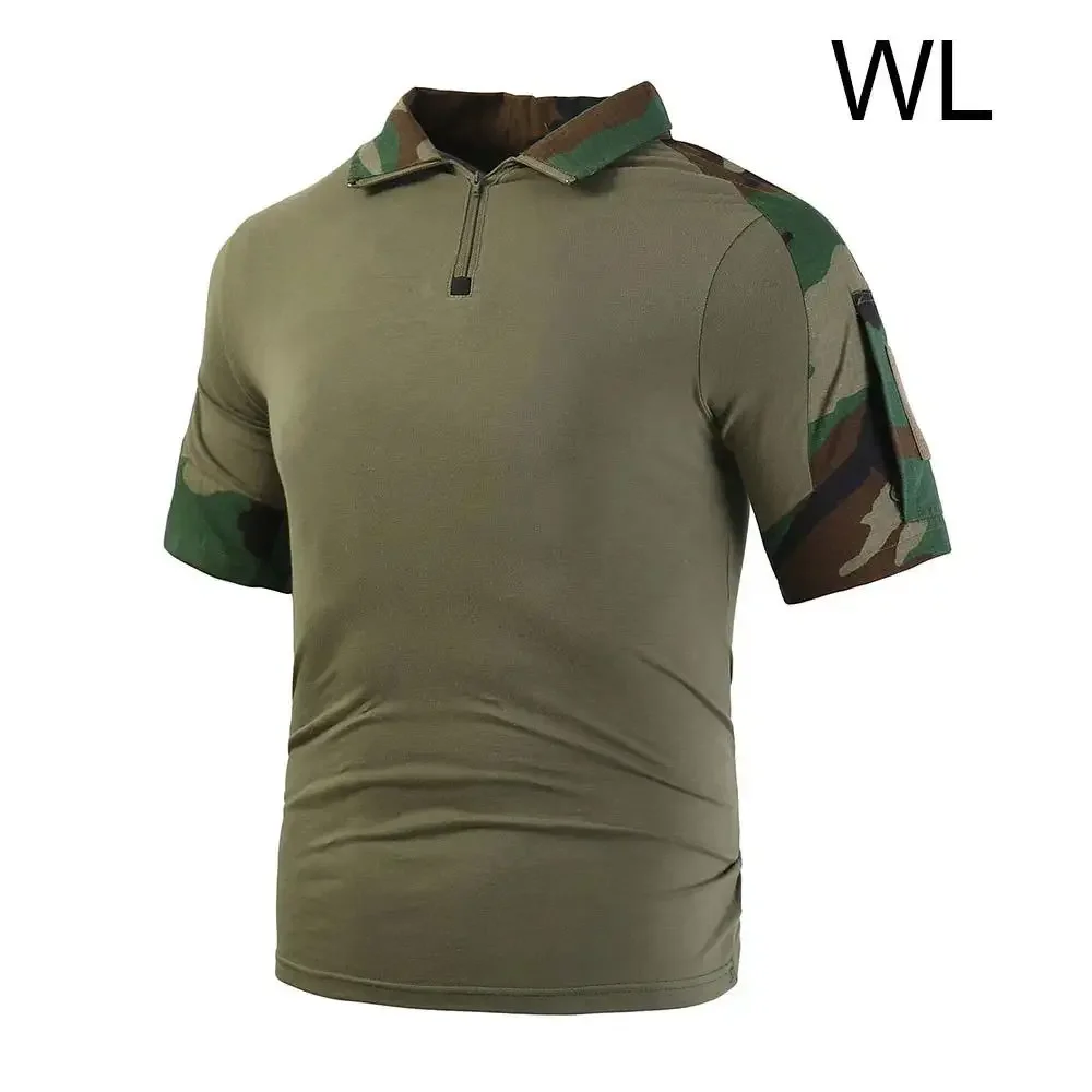 Camiseta táctica SINAIRSOFT transpirable camuflaje para airsoft - imagen 5