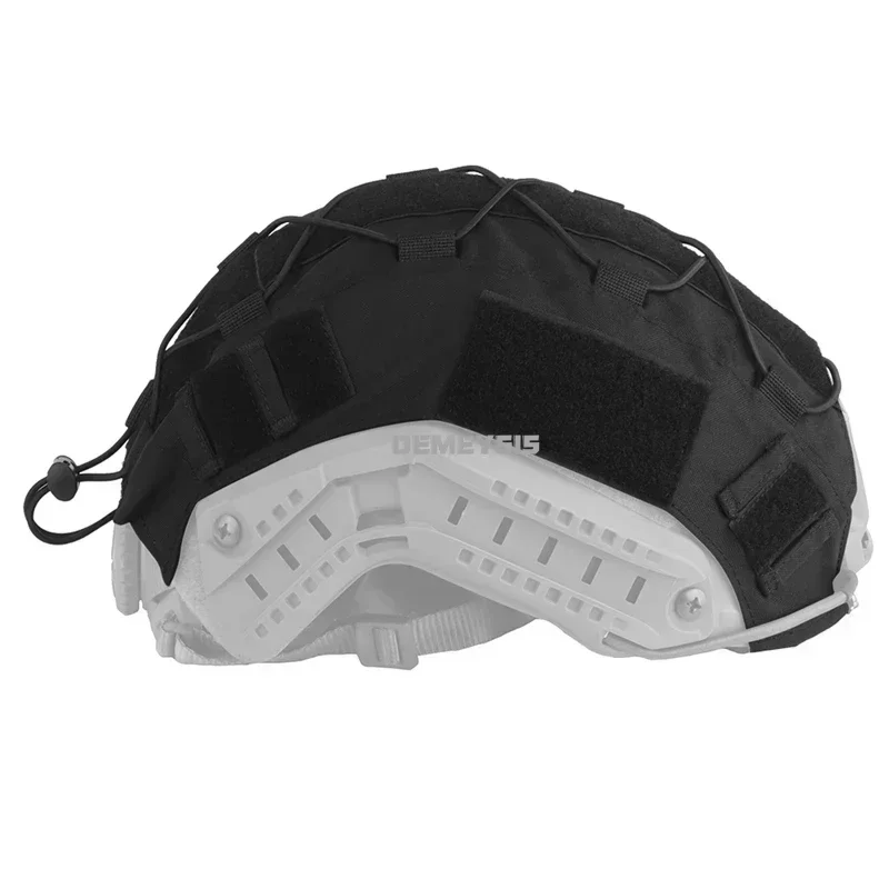 Cubierta de casco táctico ligera con camuflaje para caza y paintball - imagen 5