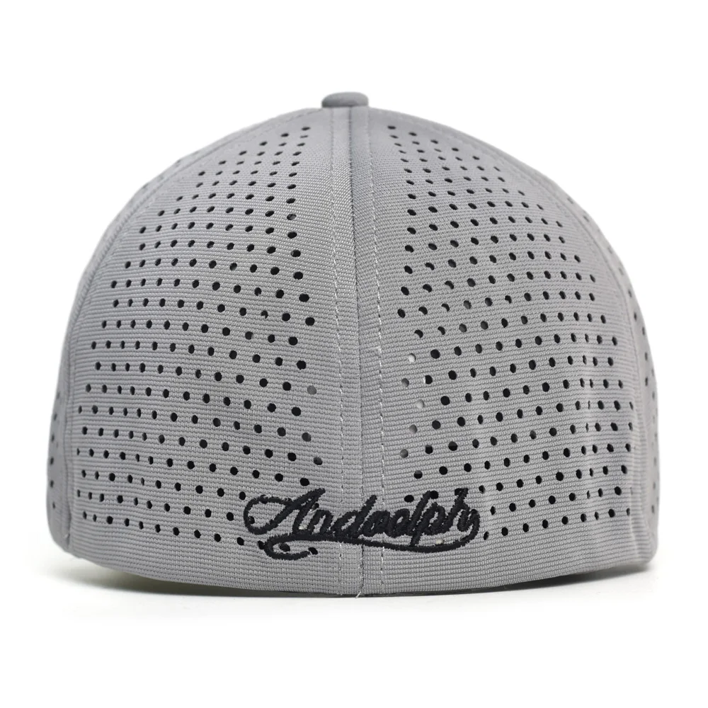 Gorra táctica snapback transpirable de malla, ala corta ajustable