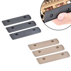 Cubierta táctica para riel M-LOK KEYMOD en negro y bronceado