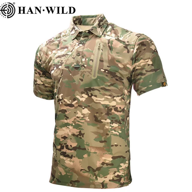 Camisa Táctica HAN WILD de Combate para Hombre Ripstop MOLLE - imagen 3