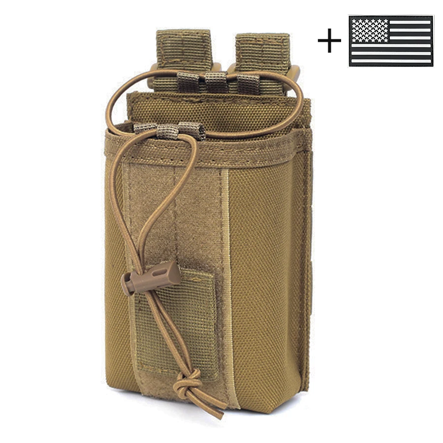 Bolsa MOLLE multifuncional para walkie talkie exterior ripstop - imagen 2