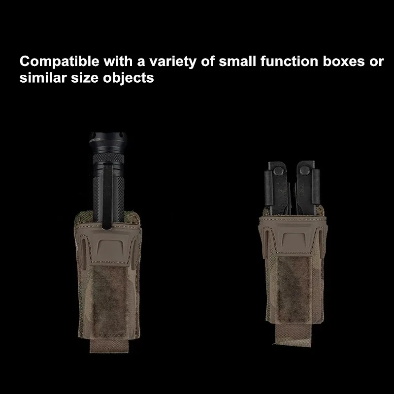 Bolsa monomando 9mm MOLLE táctica con correas liberación rápida - imagen 3