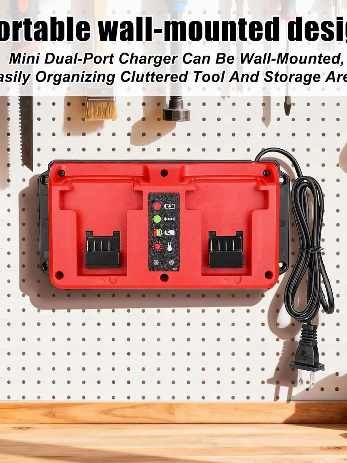 Cargador de batería Milwaukee M18 inteligente con protección - imagen 2