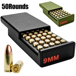 Caja táctica munición 9mm extraíble 50 cartuchos