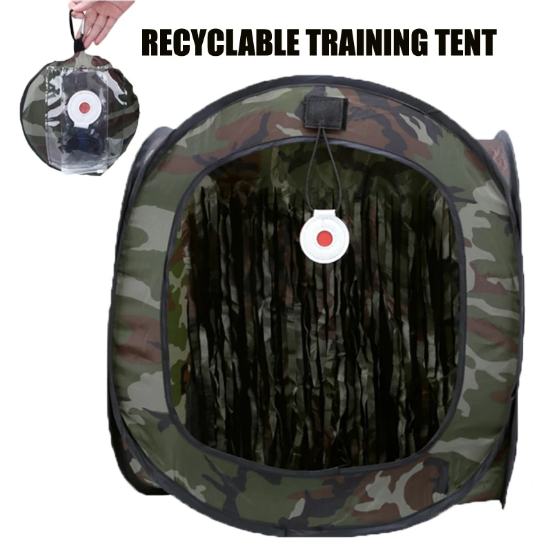 Carpa de tiro portátil camuflaje reciclable con caja de objetivos - imagen 4
