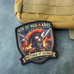 Ares parche táctico militar con gancho y bucle impresión divertida
