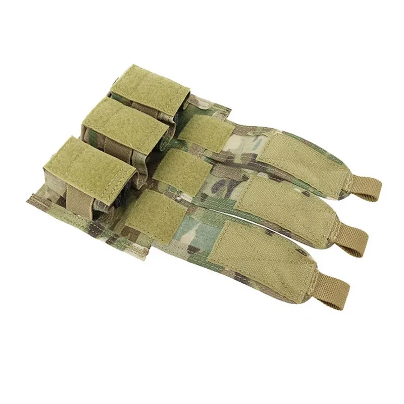 Bolsa táctica MOLLE triple compartimento almacenamiento herramientas - imagen 2