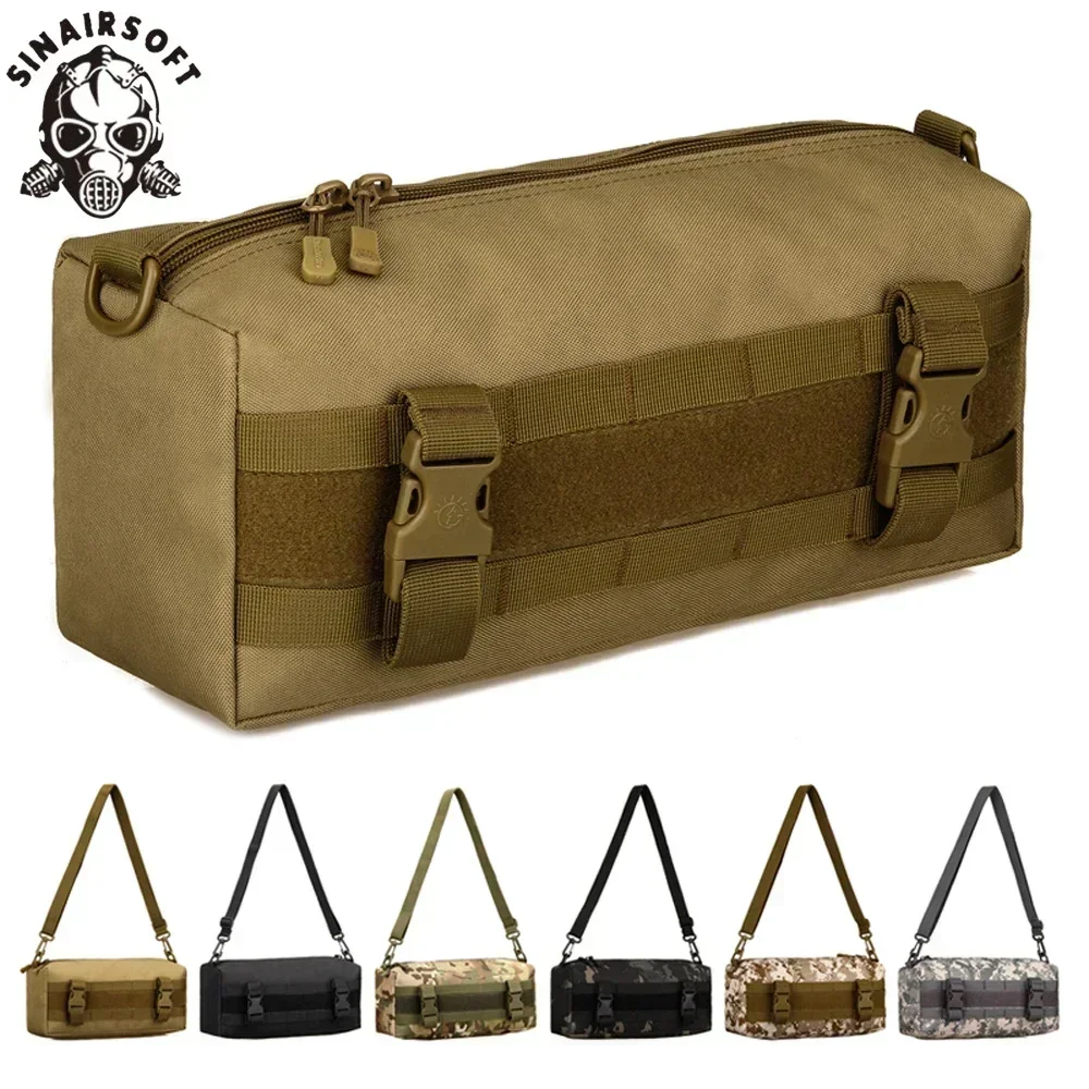 Bolsa tactica MOLLE de cintura con capacidad para senderismo y camping - imagen 2