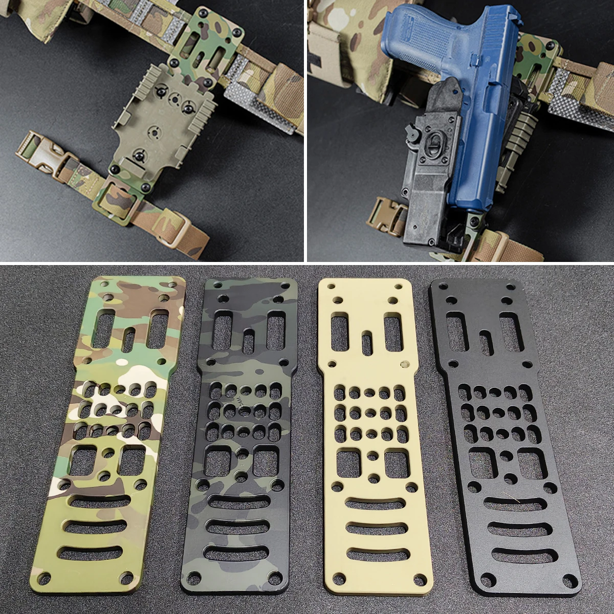 Adaptador para funda modular con acople QLS
